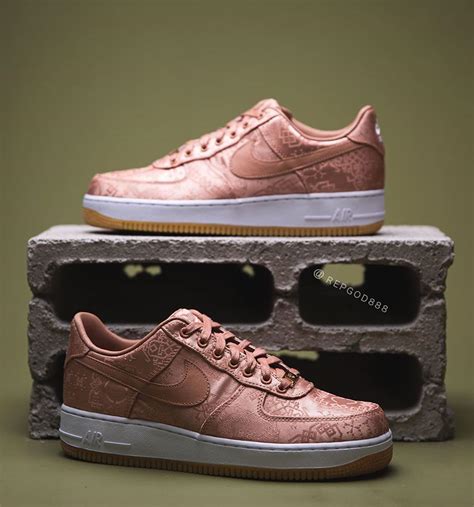 nike schuhe damen air force rosa|low rose gold air force 1.